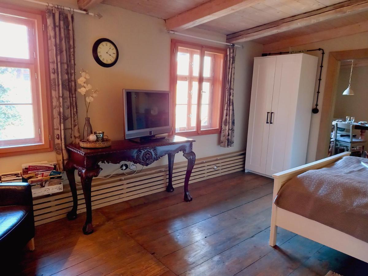 Apartment Silberne Lilie 奎德林堡 外观 照片